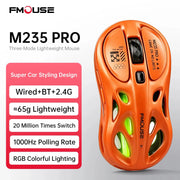 Tri-Mode Rechargeable RGB Gaming Mouse