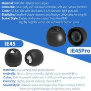 Infiter IE45Pro Silicone Earbud Tips