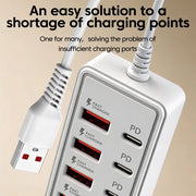 12-Port USB Charging Station
