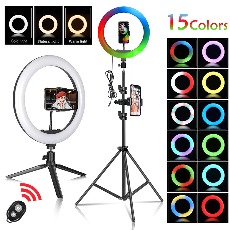 RGB Ring Light Tripod Kit