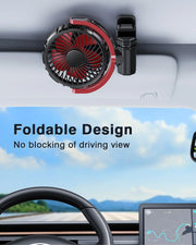 2000mAh Rechargeable Clip Fan