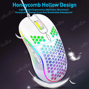 7200DPI Honeycomb RGB Gaming Mouse