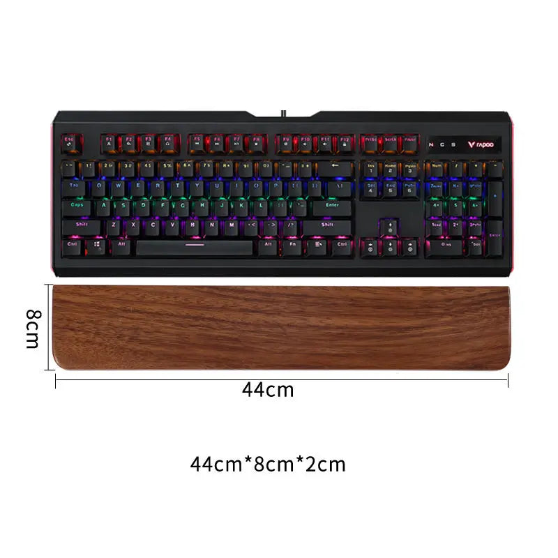 Walnut Mechanical Keyboard Wrist Rest