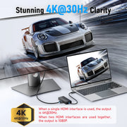 6-in-1 4K USB-C Hub