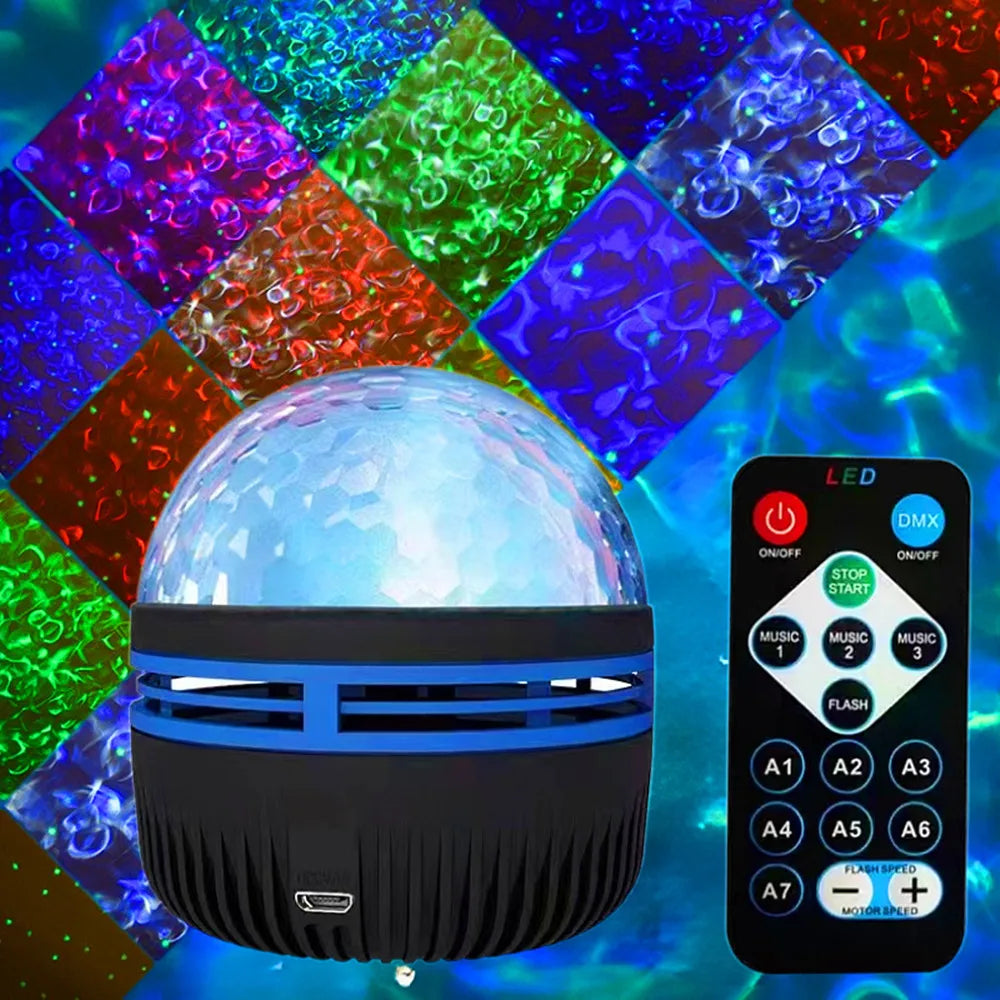 USB RGB Galaxy Projector