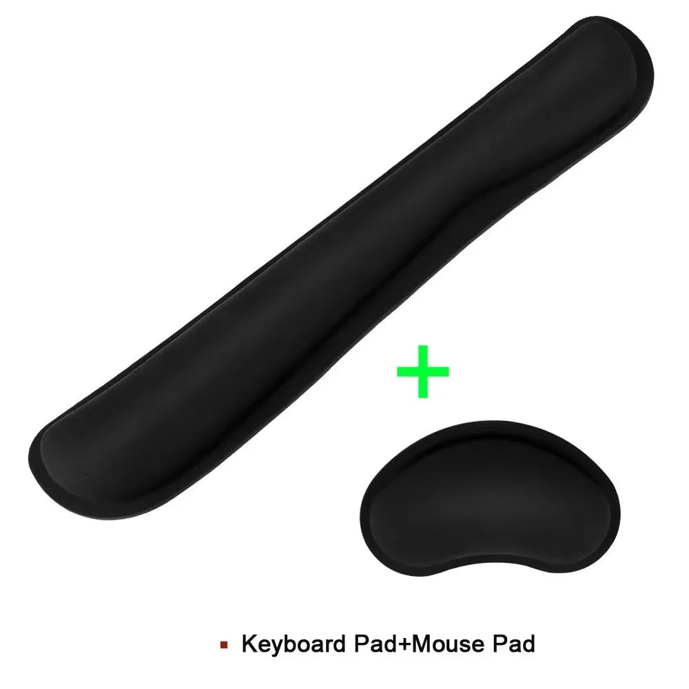 Memory Foam Keyboard Wrist Set