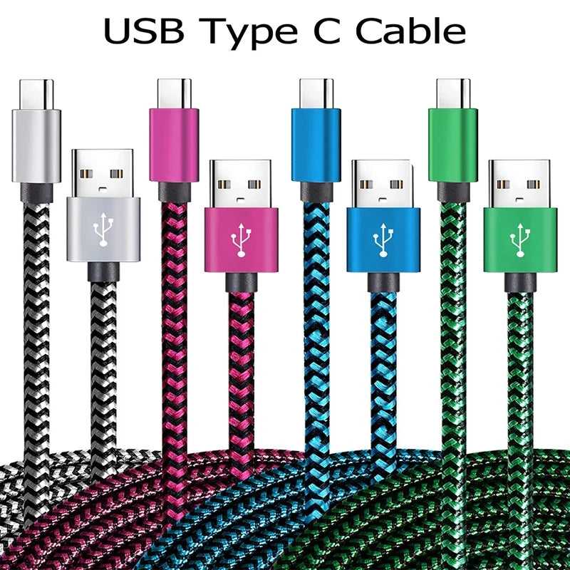 Nylon USB-C Fast Charging Cable