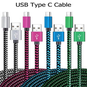 Nylon USB-C Fast Charging Cable