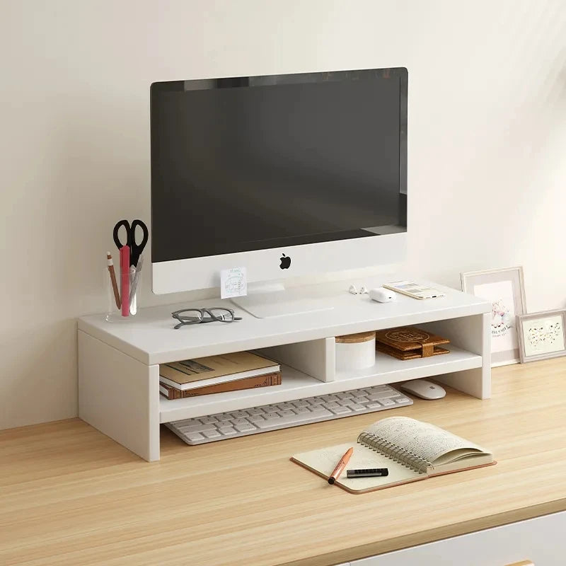 Ergonomic Monitor Riser Organizer