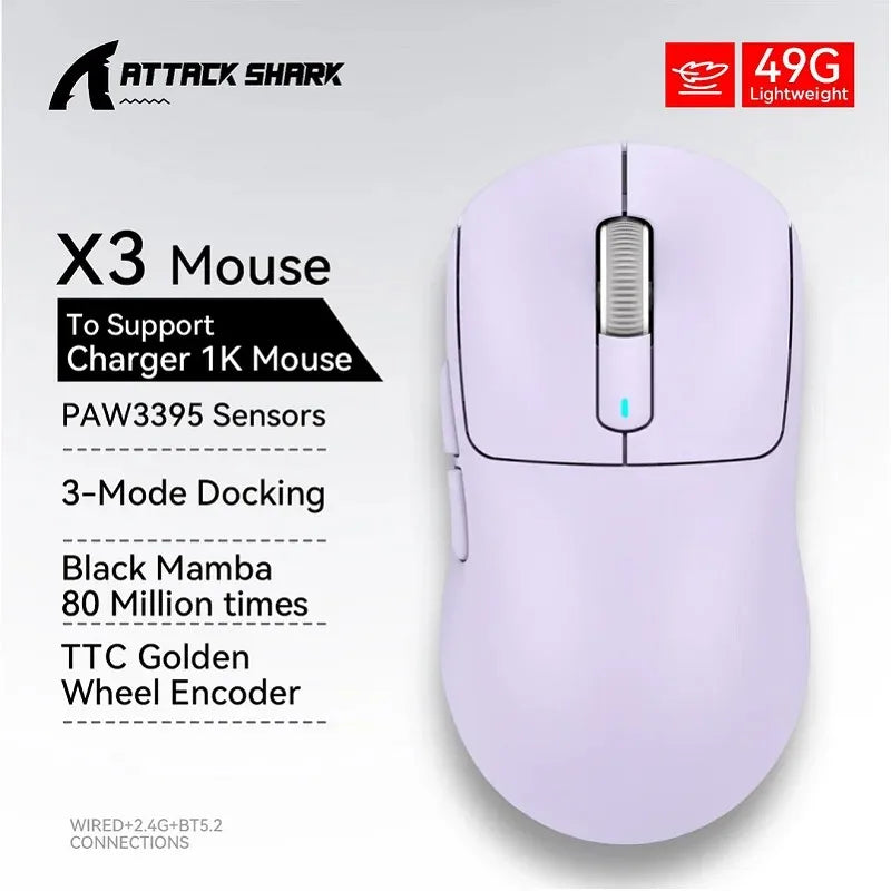 Attack Shark X3 Gaming Mouse