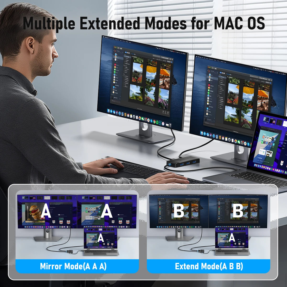 6-in-1 4K USB-C Hub